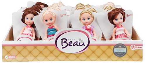 BEAU Mini poupée 11cm Princesse 3 assorties en présentoir (24)-2