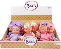BEAU Mini poupée bébé 21cm 3 assortis (présentoir 12)-2