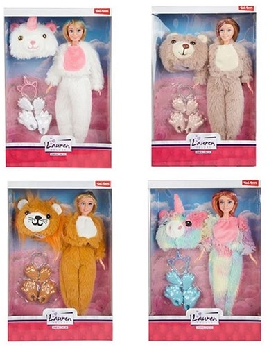 LAUREN Tienerpop -Onesie- met accessoires 4 assortie