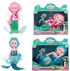 MERMAIDS Poupée sirène Dream Hair 11cm 2 assorties