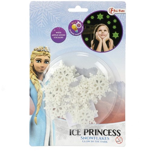 ICE PRINCESS  Los copos de nieve brillan en la oscuridad 15x22,5cm-2