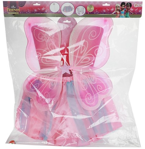 PRINCESS FRIENDS Verkleedset Fee stervleugels 3x50x56cm.-2