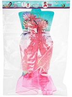 MERMAIDS Verkleedset Zeemeermin staart + diadeem 2x52,5x70cm.-3