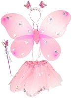 PRINCESS FRIENDS Verkleedset Vlinderfee 2 assorti 5x48x40cm.-3