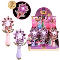 PRINCESS FRIENDS Magische staf 18cm +Licht en Geluid 2 assorti in display (12)