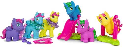 DREAM HORSE Spielset -Spielplatz- mit Zubehör + 6x Einhorn-3