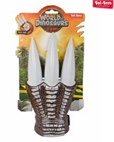 WORLD OF DINOSAURS Dinosaurus klauw 1st 26cm 2 assorti-3