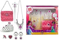 PRINCESS FRIENDS Set -Prinses- tas+sieraden+staf