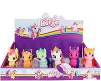 DREAM HORSE Eenhoorn 13cm met lang haar 6 assorti (18 in display)-2