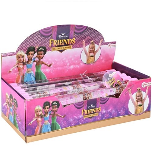 PRINCESS FRIENDS Twirling baton -Prinses- 31cm in display (30)-3
