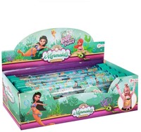MERMAIDS Twirling glitterbaton Zeemeermin in display (30) 31x2x2cm.-3