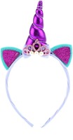 DREAM HORSE Diadeem eenhoorn -paars-3
