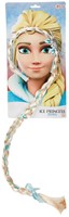 ICE PRINCESS Diadeem met lange vlecht + ijskristal 3,5x20x77cm.-2