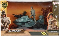 ALFAFOX Sneeuwscooter +militair figuur -2