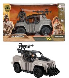 ALFAFOX Buggy +militair figuur 