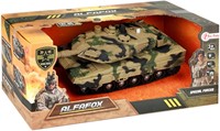 ALFAFOX Tank militair frictie +licht en geluid-3