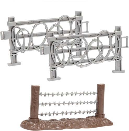 ALFAFOX Speelset -Vuur- met accessoires+hekken+2x figuur -3