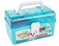 DENTIST Koffer Tandarts + accessoires 10 delig 13x21cm-3