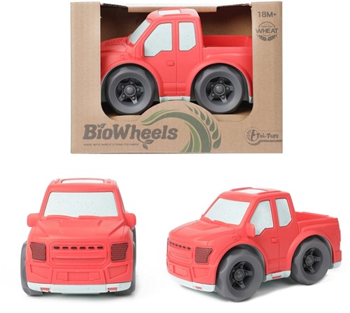 BIOWHEELS Ensemble de voitures en bioplastique 8 assortis-3