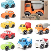 BIOWHEELS Set autos van bioplastic 8 assorti