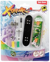 XTREME Vingerskateboard met extra wielen (diy) 6 assorti 14x19cm-2