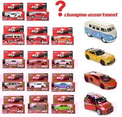 WELLY Auto in vensterdoos Surprise Mix assorti 15x6x12,5cm.