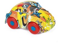METAL Auto met graffiti frictie 2 assorti in display (12) 5x9x5cm.-3