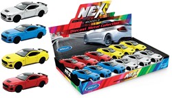 WELLY Ford Mustang GT 2024 4 assorti in display