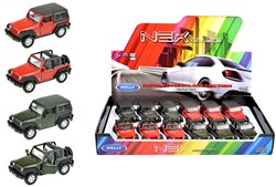 WELLY Jeep Wrangler Rubicon (soft-top_convert)(12 in display)
