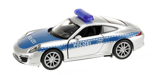 WELLY Porsche 911 politie (DE) 11,5cm in display (12)-3