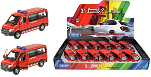 WELLY Mercedes Sprinter Feuerwehr (12 in display)