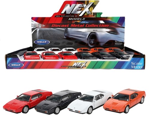 WELLY BMW M1 (12 in display)