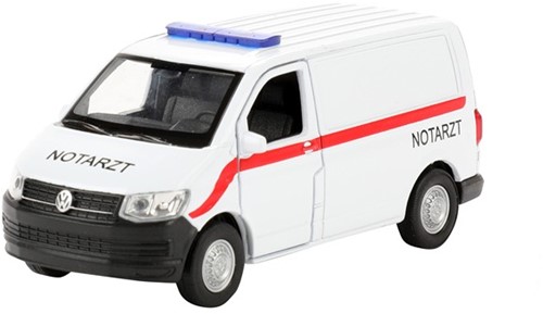 WELLY VW Transporter T6 Busje -Noodarts-(DE)(12DB)-3