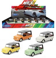 WELLY Citroën Mehari   assorti (12 in display)