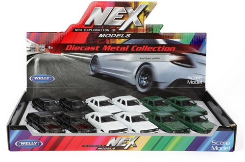WELLY Audi Sport Quattro 11cm 3 assorted in display (12)-2