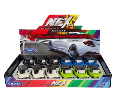WELLY Suzuki Jimny 4  assorti (12 in display)-2