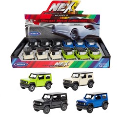 WELLY Suzuki Jimny 4 assortis (présentoir 12)
