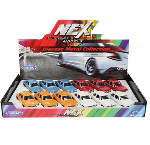 WELLY BMW 2002 ti 4 assortis (présentoir 12 pouces)-2