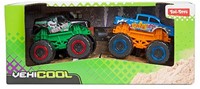 VEHICOOL Monster trucks -Big Foot- 2st 3 assorti-2