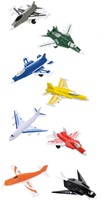 PLANES&HELICOPTERS Vliegtuigenset Speedfighter metaal 8-Pack 22x27cm-3
