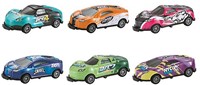 TURBO RACERS Stuntauto -Bump N Flip- pull back 6 assortie-2