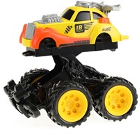 CARS&TRUCKS Monster truck 360° stunt 4 assorti in display (8) 10x11x14cm.-3