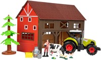 ACKERS VILLE Set -Boerderij- 12 delig met tractor + licht en geluid-3