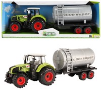 TRACTOR Tractor 20cm met watertank frictie 14,5x50x18cm.