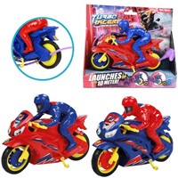TURBO RACERS Afschiet racemotor 2 assorti 7,5x19,5x16,5cm.