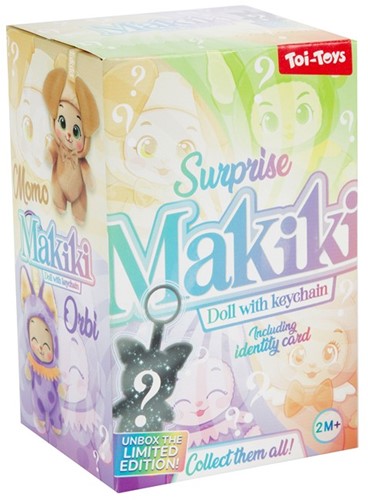 Makiki 3.0 Sleutelhanger pop 15cm in blindbox 10x15cm 5 assorti in display (12)-2