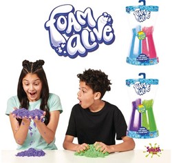 Foam Alive 100 gr. assorti 10,5x19cm (Taal: Frans)