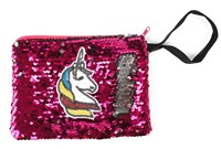 DREAM HORSE Polstasje (clutch) pailletten 4 assorti 15x19cm-3