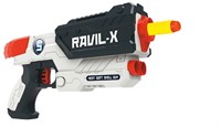 FOAM STRIKE X Pistol 'Ravil-X" L + 5 foam arrows 20x31cm-3