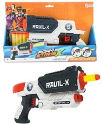 FOAM STRIKE X Pistool 'Ravil-X" L+5 foampijlen 20x31cm